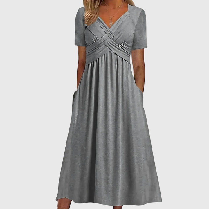 Muse and Valeur | Midi Dress, Tummy Control