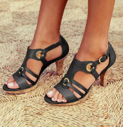 Muse & Valeur | Heeled Sandals for Women in Sustainable Material
