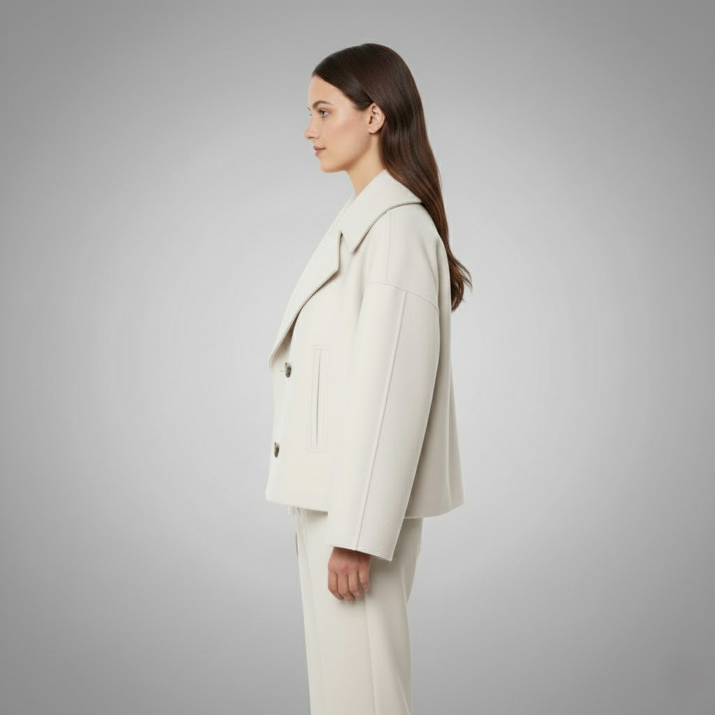 Muse and Valeur | Double Button Short Jacket