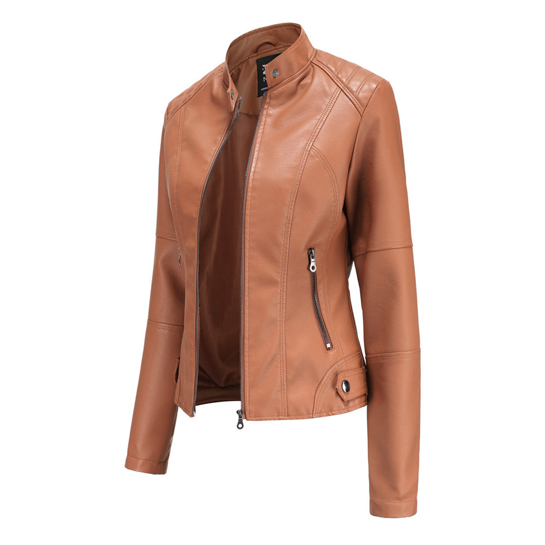 Muse and Valeur | Women's Slim-fit Biker Jacket