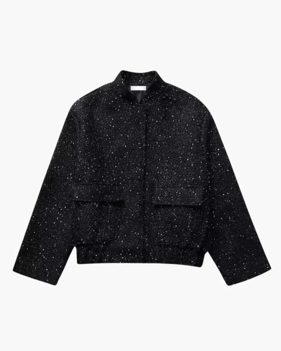 Muse and Valeur | Sequin Cropped Jacket