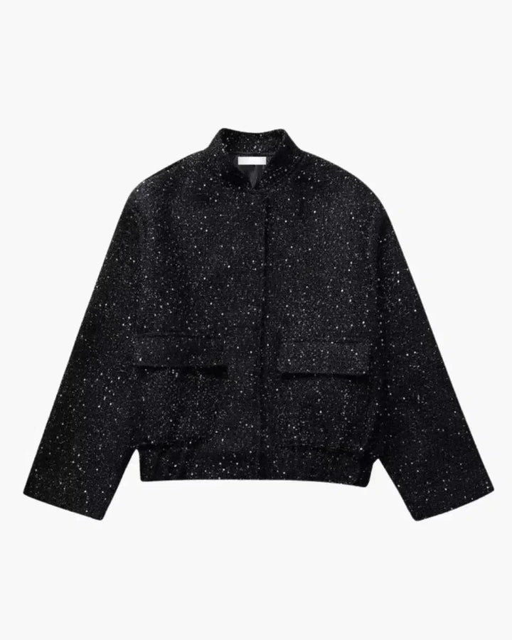 Muse and Valeur | Sequin Cropped Jacket