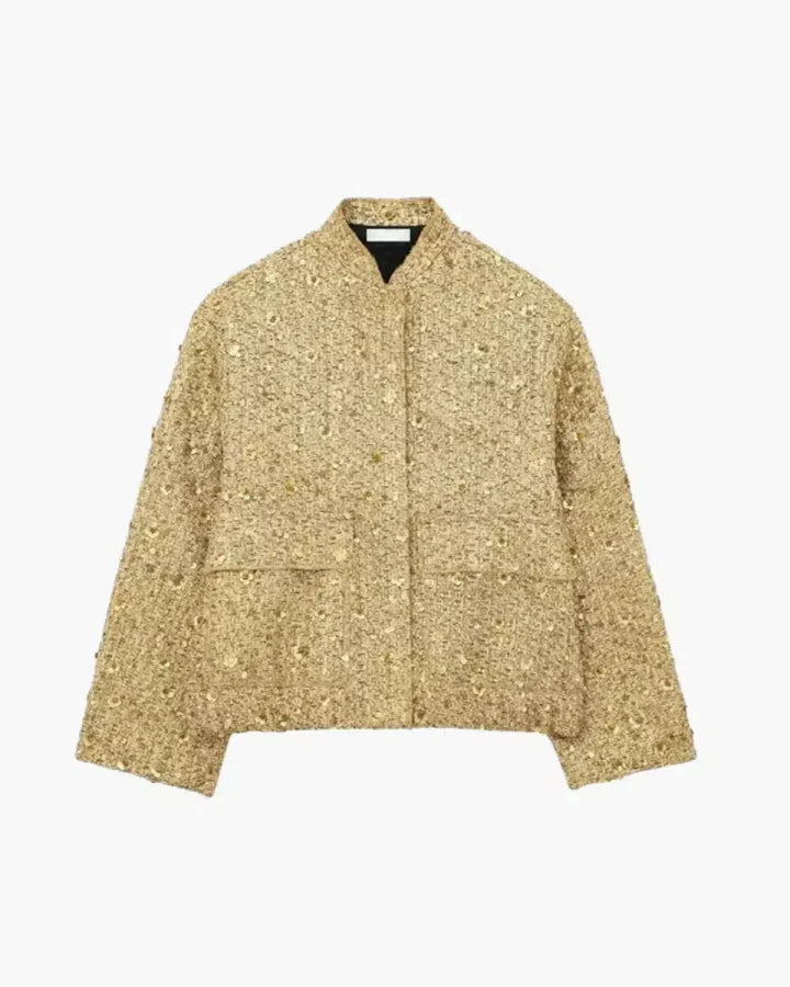 Muse and Valeur | Sequin Cropped Jacket