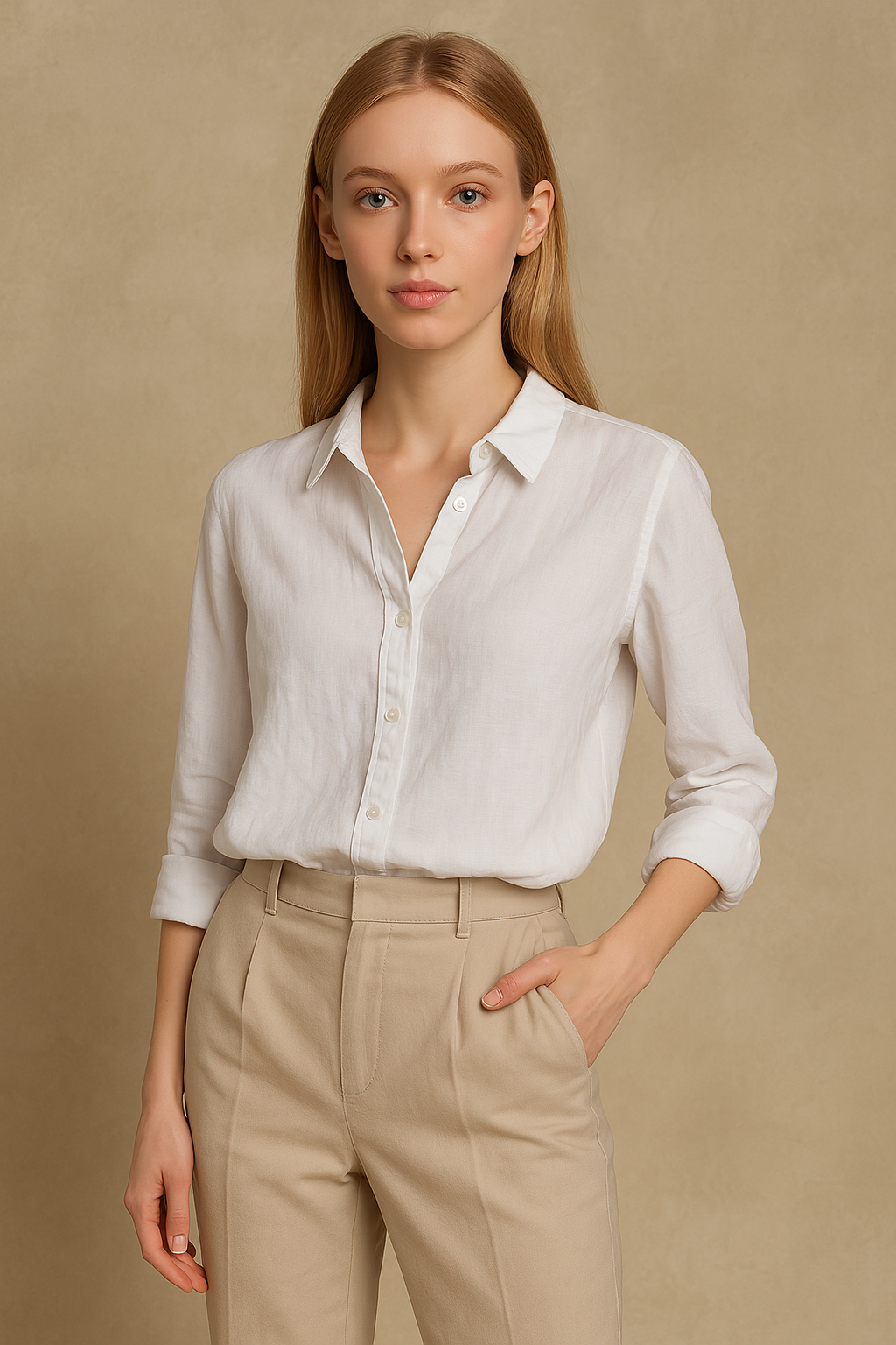 Muse and Valeur | Linen Blouse