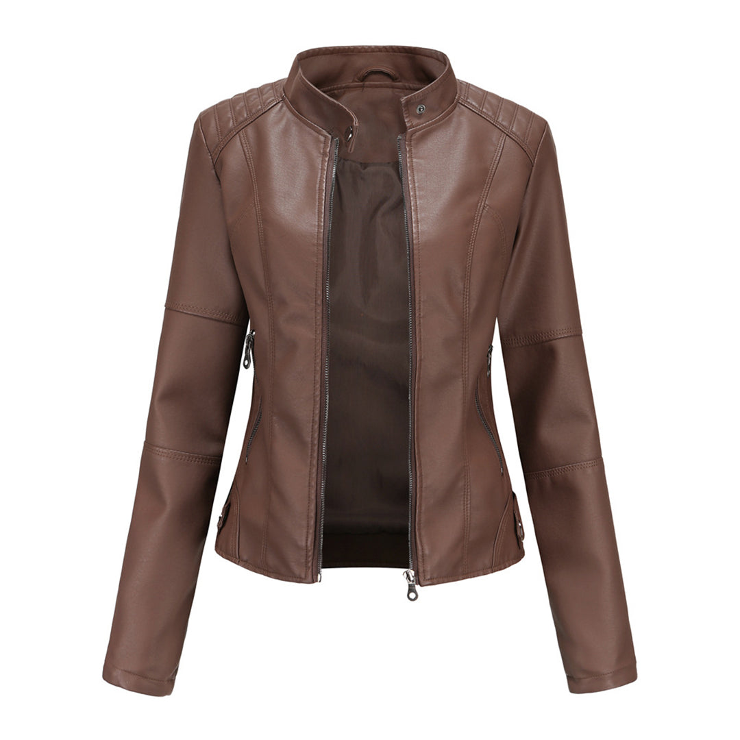 Muse and Valeur | Women's Slim-fit Biker Jacket