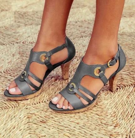 Muse & Valeur | Heeled Sandals for Women in Sustainable Material