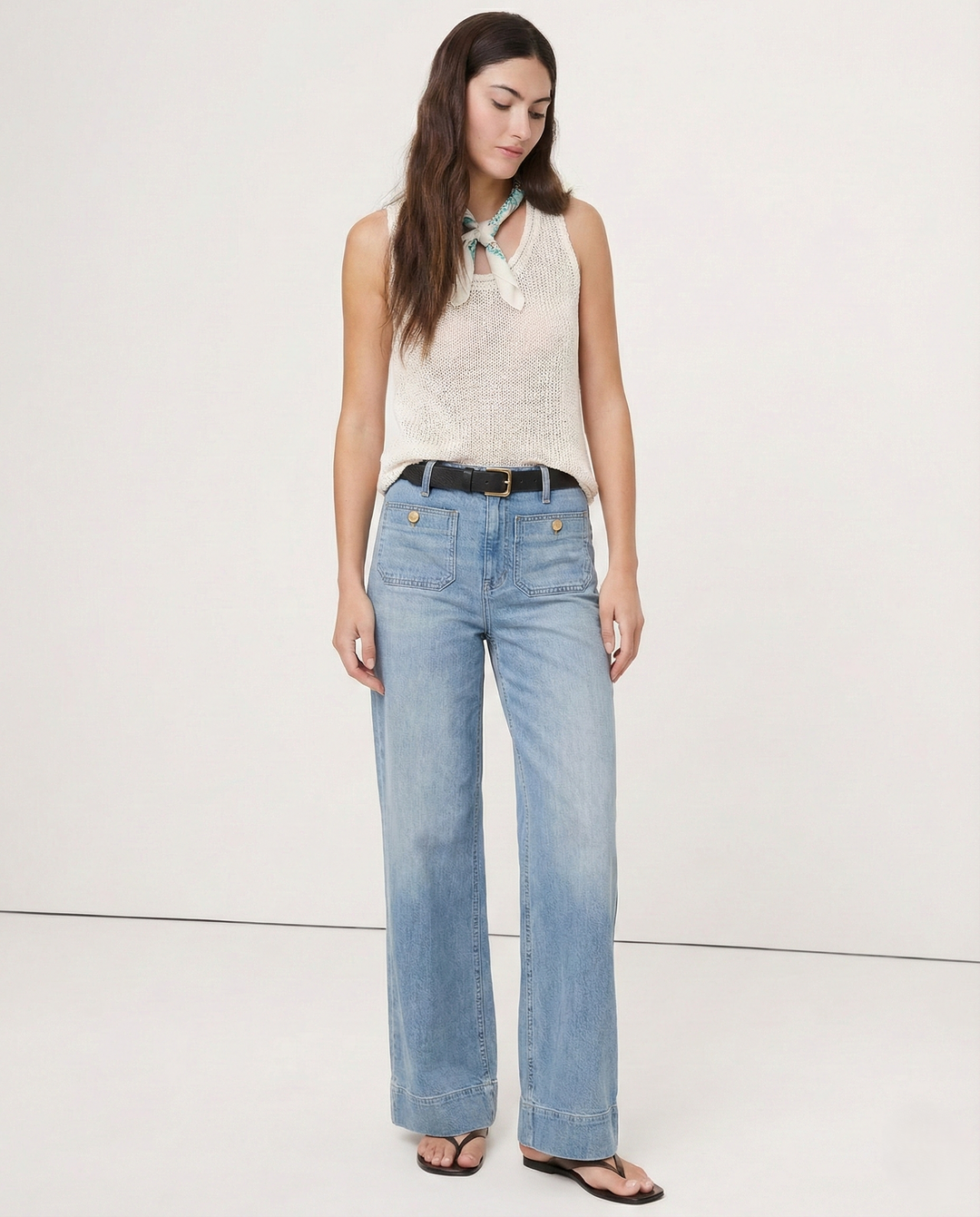 Muse & Valeur | Classic Wide-Leg Jean for Women in Denim