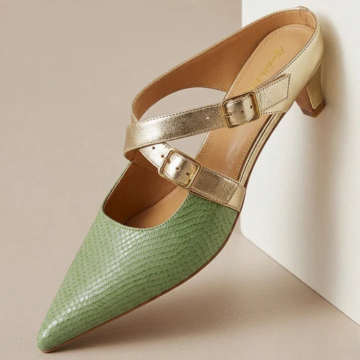 Muse & Valeur | Genuine Leather Mules for Women