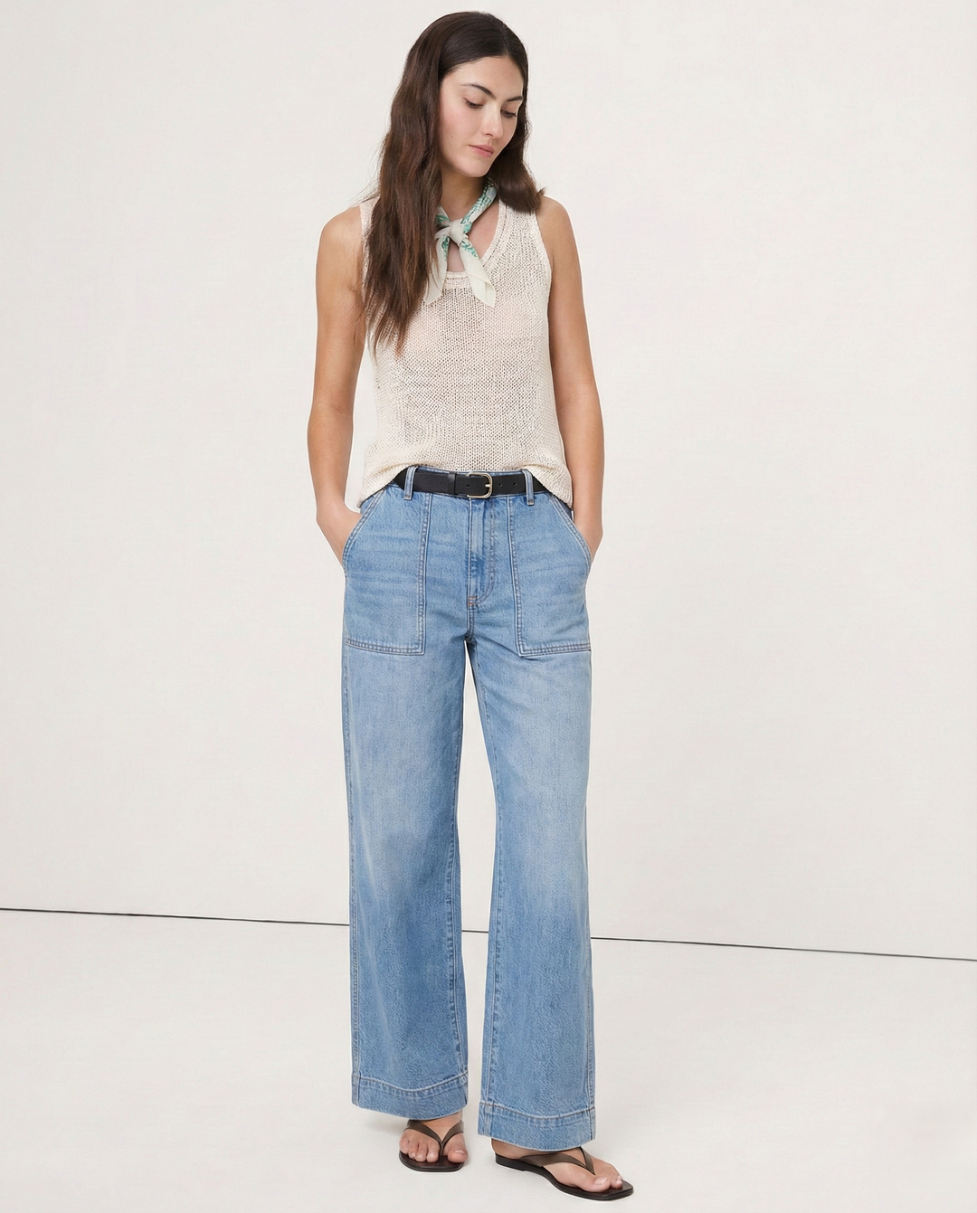 Muse & Valeur | Classic Wide-Leg Jean for Women in Denim