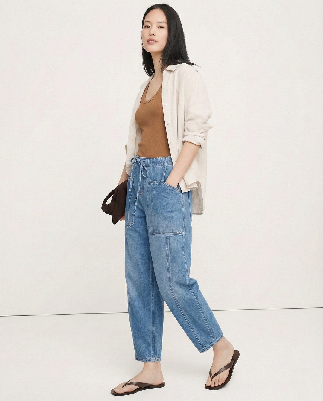 Muse & Valeur | Weekend Jean for Women in Denim, Slim Fit, Blue