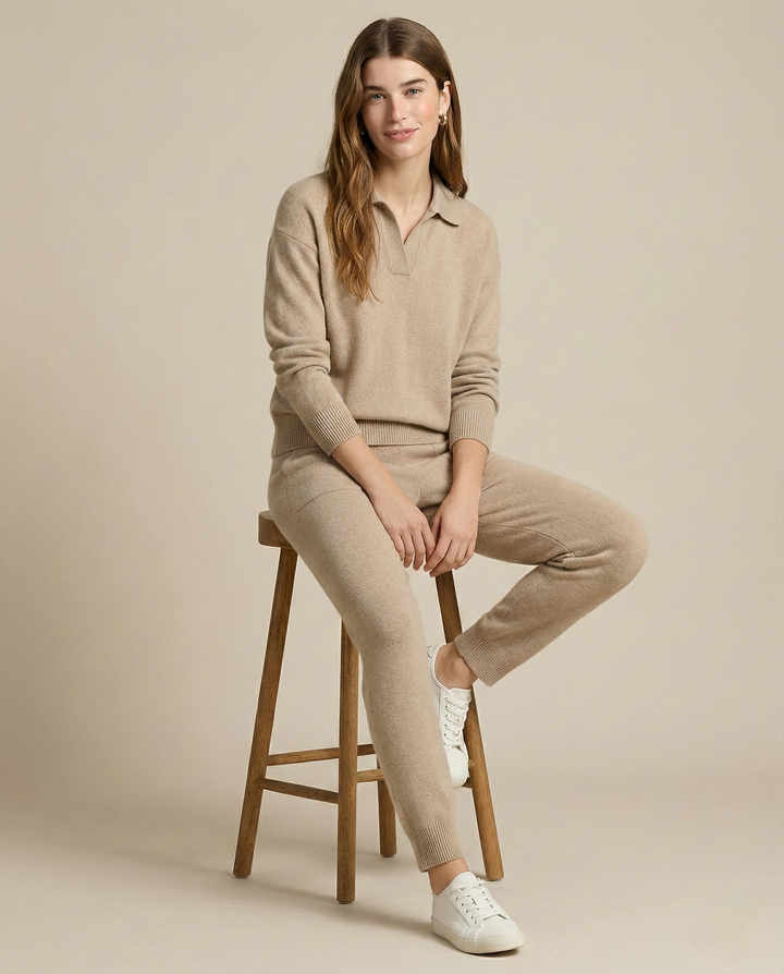 Muse and Valeur | Polo Knit Set