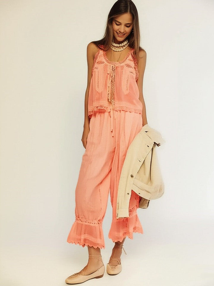 Muse and Valeur | Lace Two-Piece Set