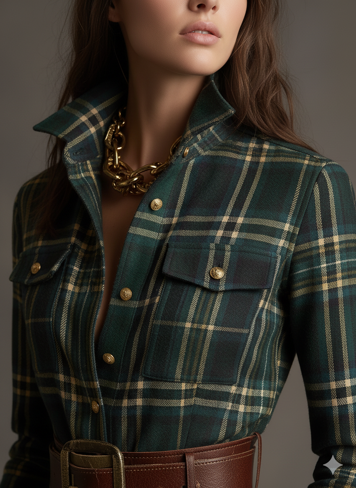 Muse and Valeur | Classic Button-Up Shirt Dress