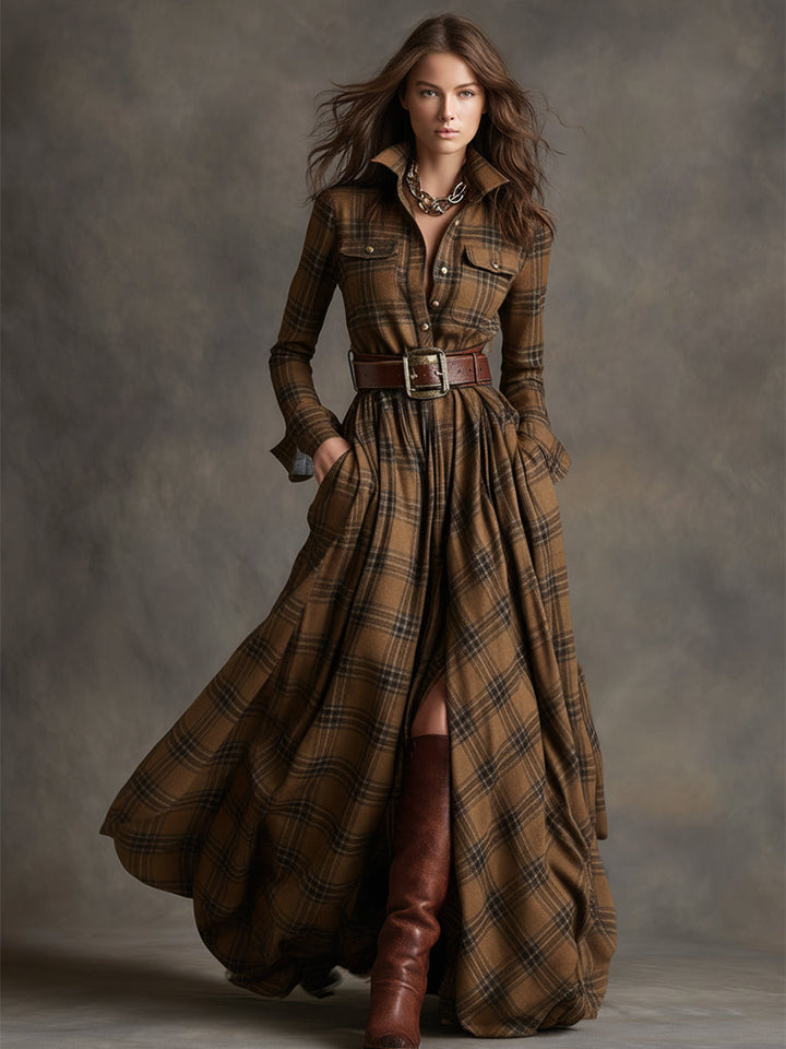 Muse and Valeur | Classic Button-Up Shirt Dress