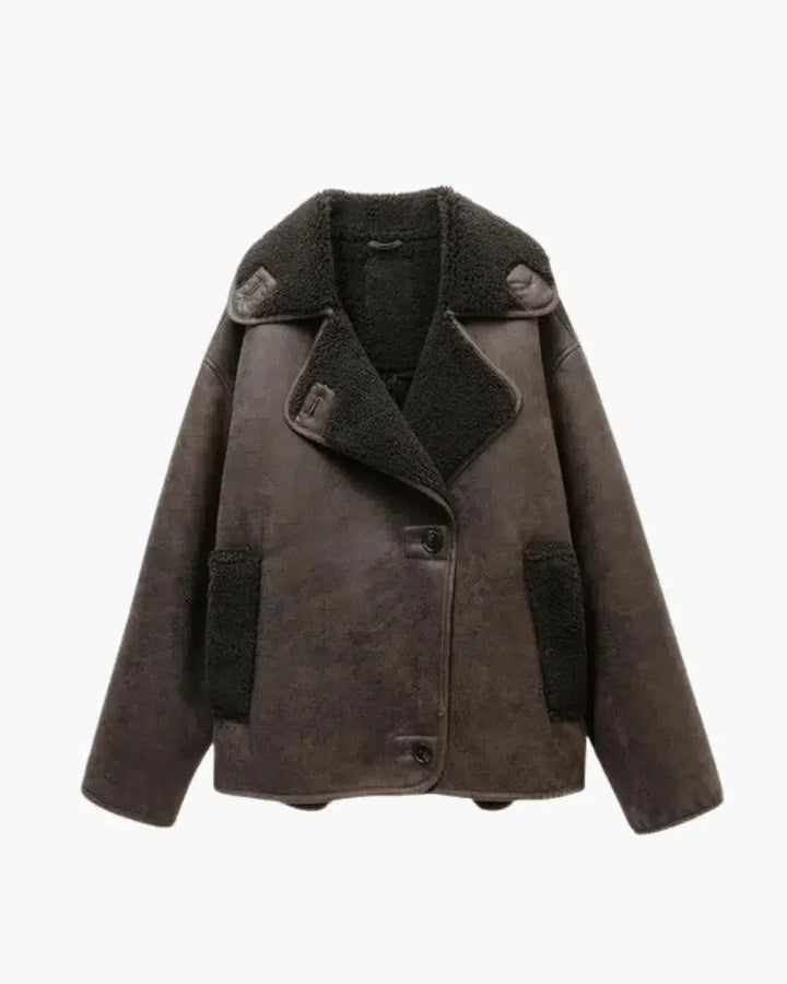 Muse and Valeur | Classic Faux Leather Jacket