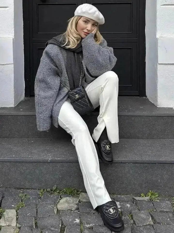 Muse and Valeur | Fleece bomber jacket