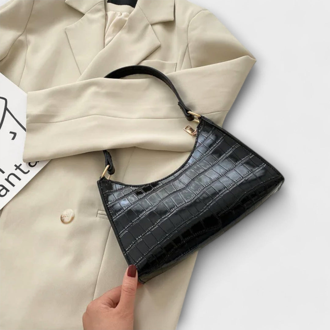 Muse and Valeur | Shiny Leather Bag