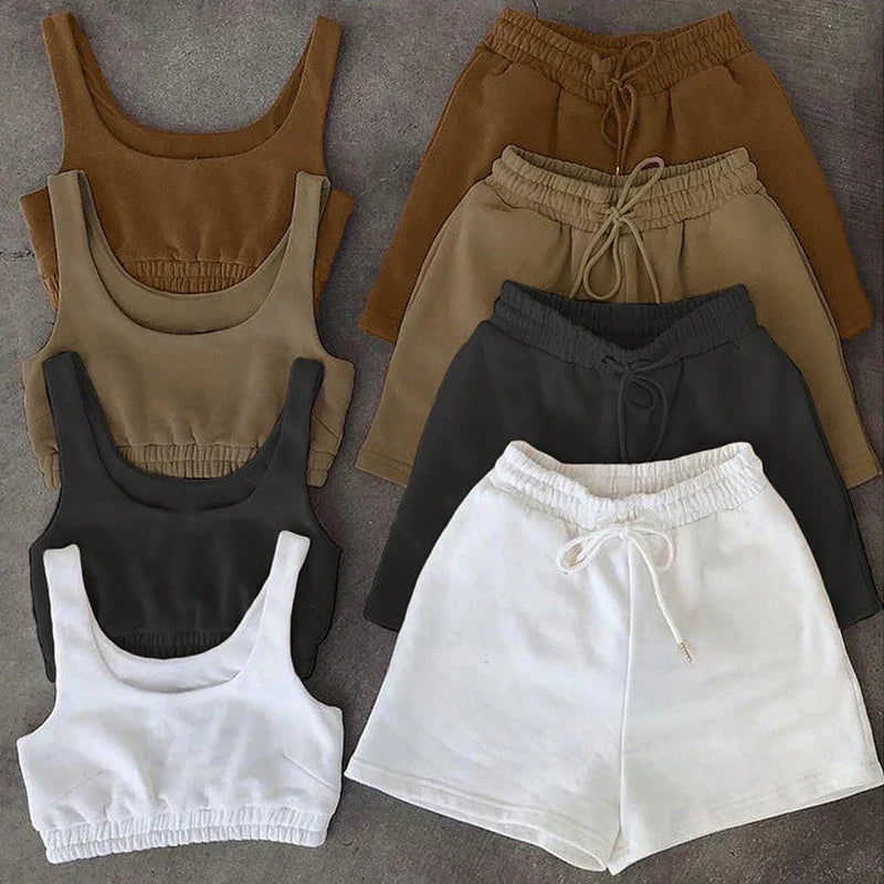 Muse and Valeur | Crop Top Set