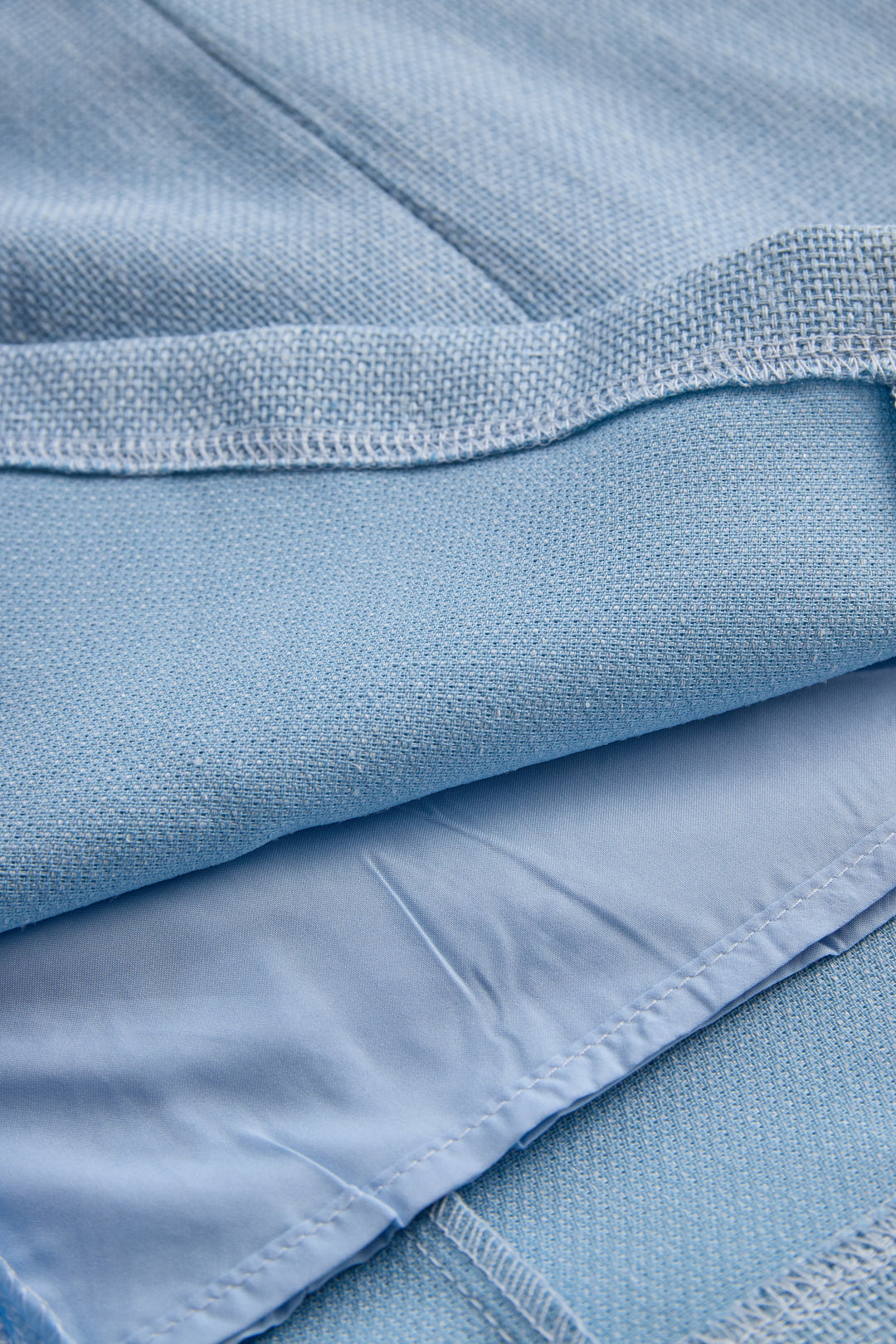 Muse & Valeur | Sophisticated Sky Blue Blazer Dress