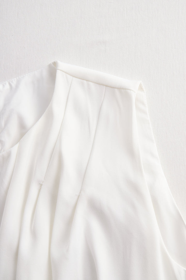 Muse & Valeur | Elegant Sleeveless A-Line Midi Dress