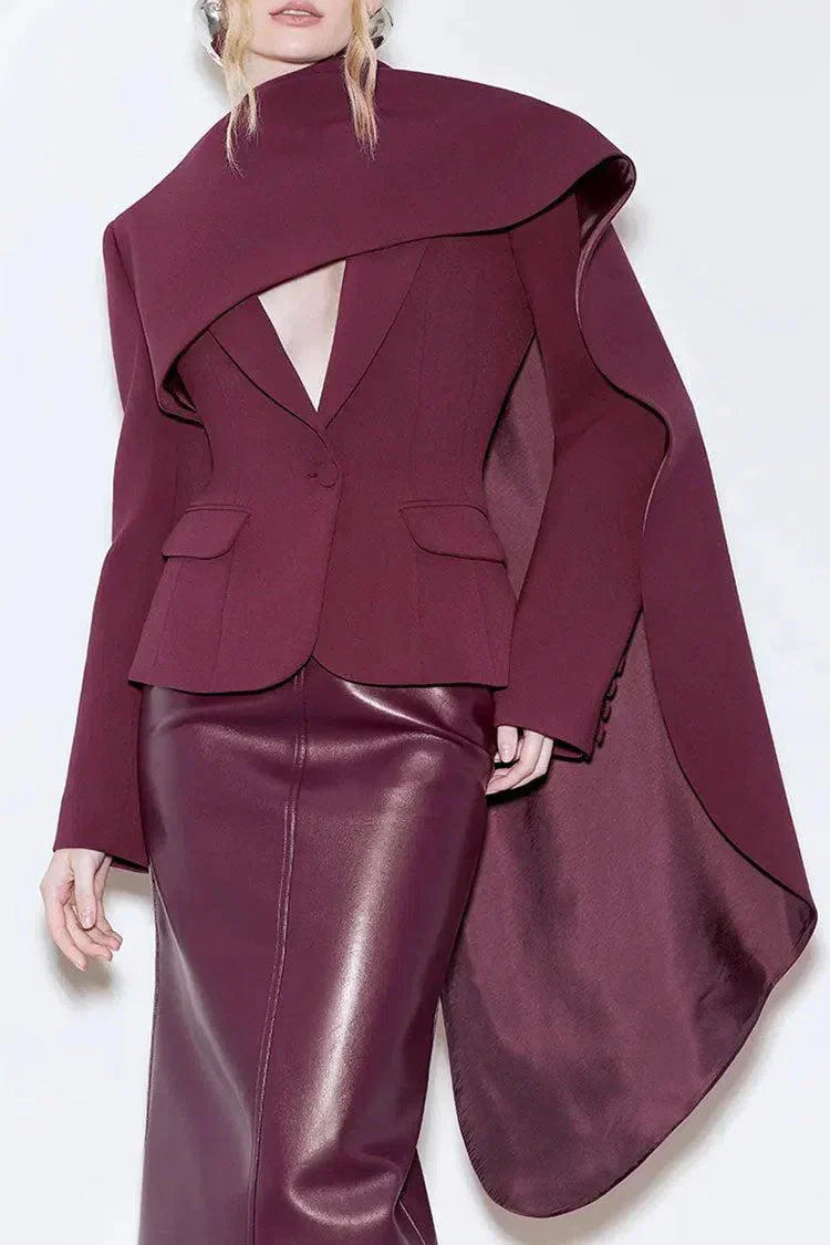 Muse and Valeur | Asymmetrical Design Blazer