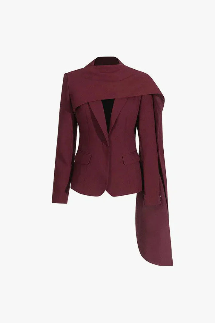 Muse and Valeur | Asymmetrical Design Blazer
