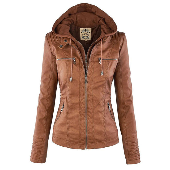 Muse and Valeur | Women's Hooded Zip-Up Jacket