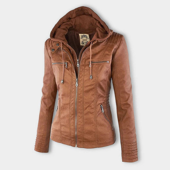 Muse and Valeur | Women's Hooded Zip-Up Jacket