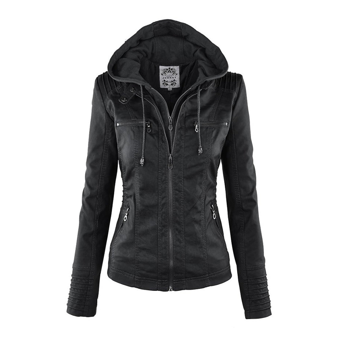 Muse and Valeur | Women's Hooded Zip-Up Jacket