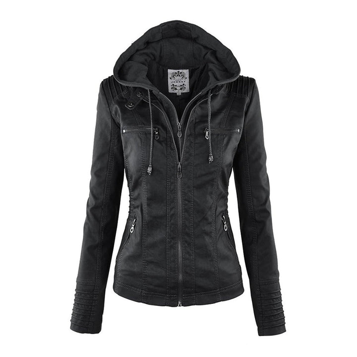 Muse and Valeur | Women's Hooded Zip-Up Jacket