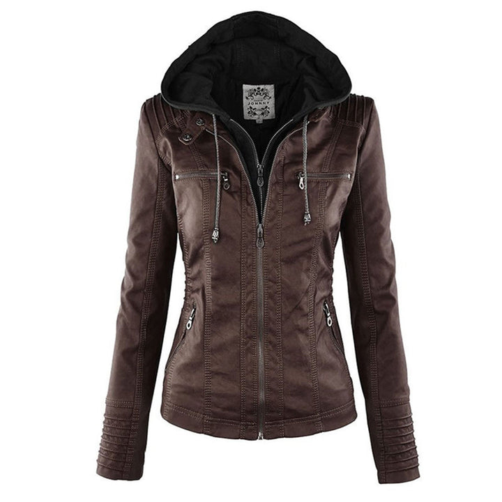 Muse and Valeur | Women's Hooded Zip-Up Jacket
