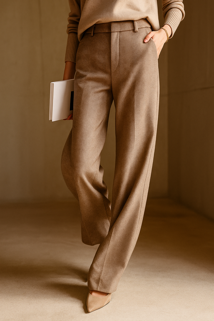 Muse & Valeur | Classic Wool Trousers for Women