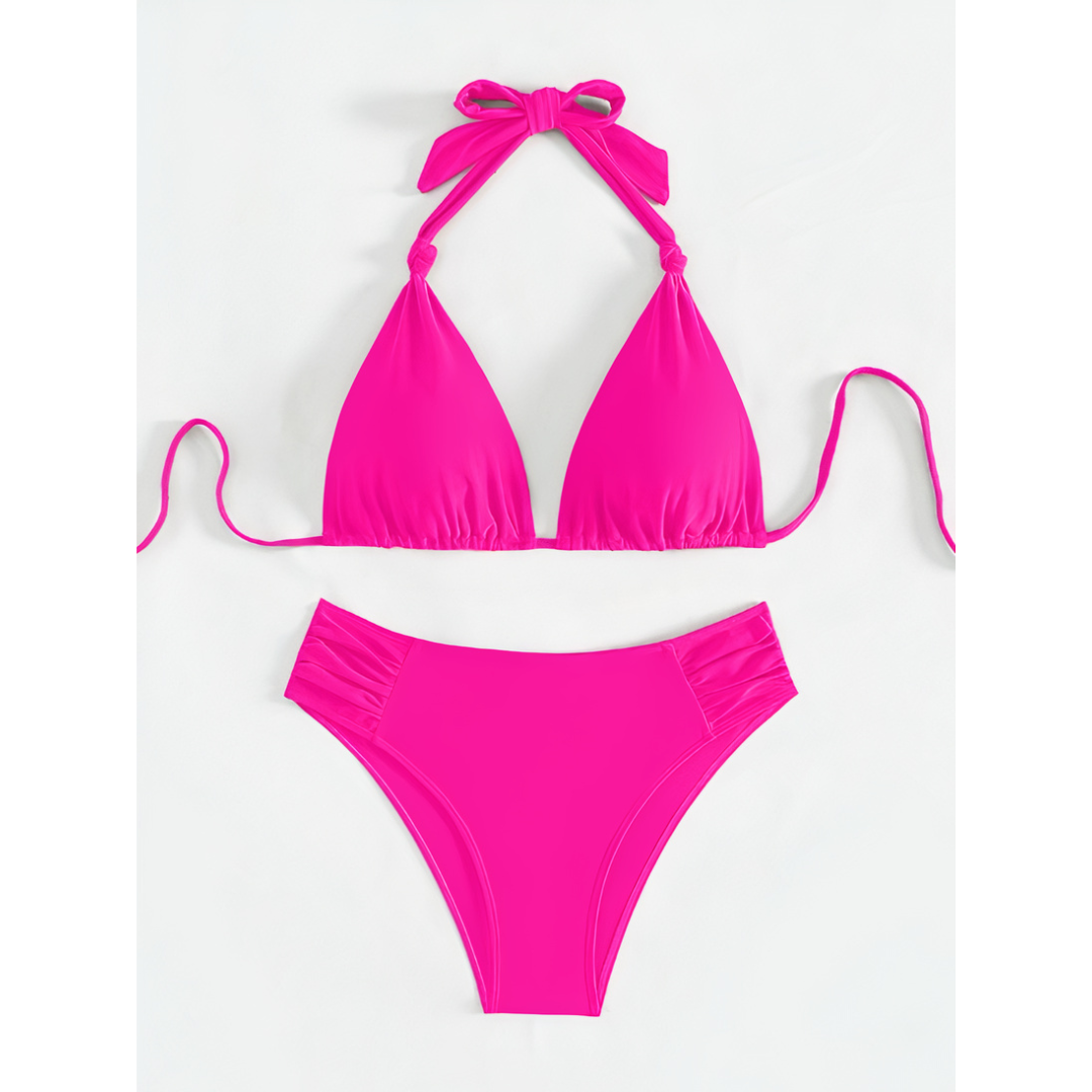 Muse & Valeur | Classic Tie Bikini for Women in Premium Fabric