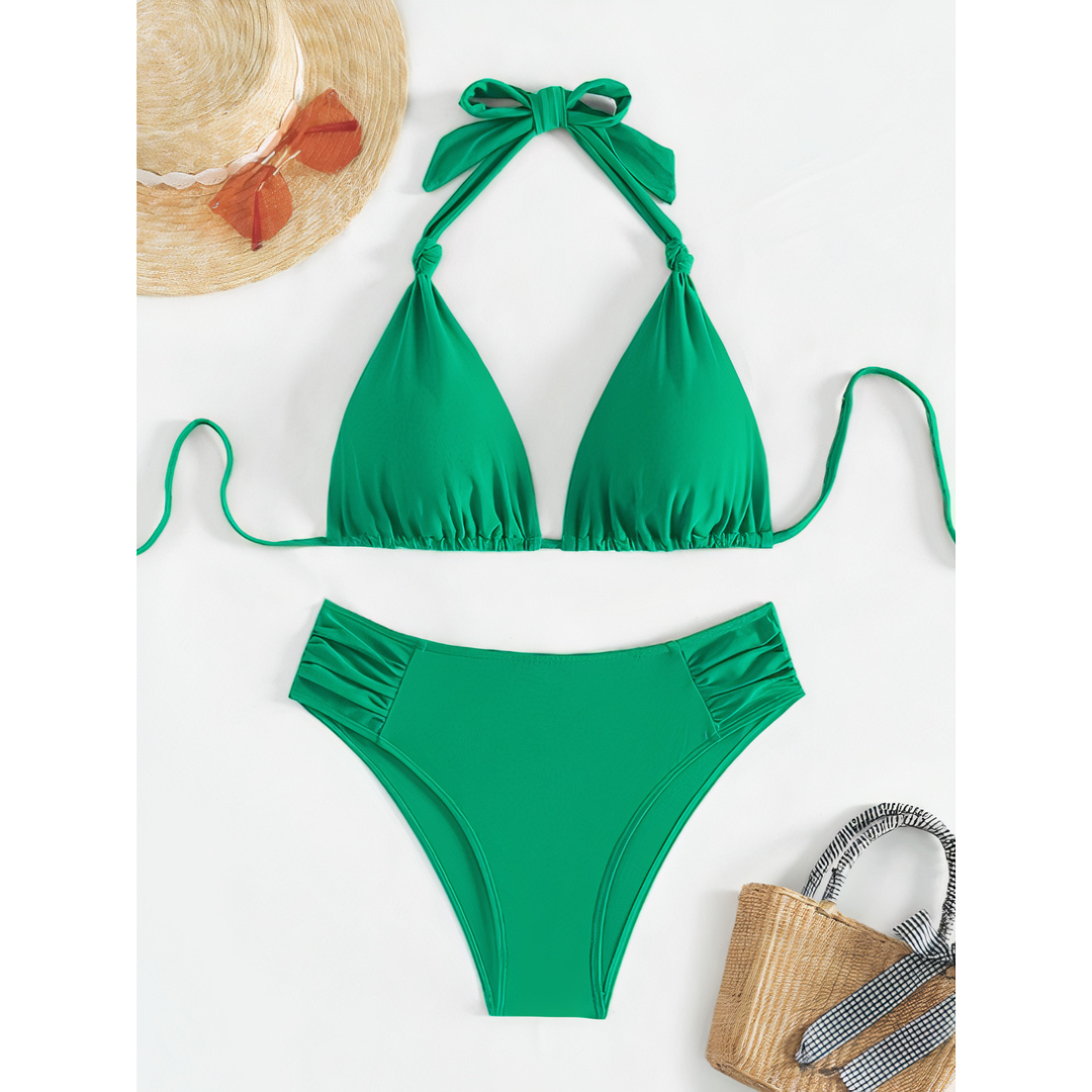 Muse & Valeur | Classic Tie Bikini for Women in Premium Fabric