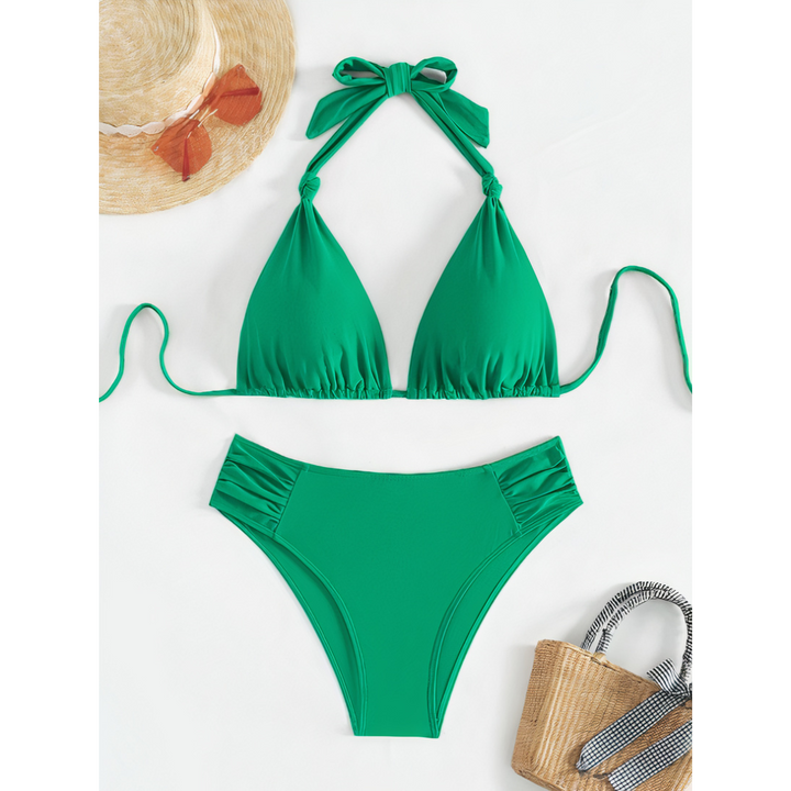 Muse & Valeur | Classic Tie Bikini for Women in Premium Fabric