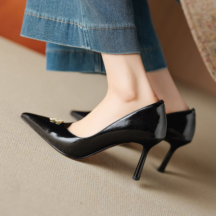 Muse & Valeur | Genuine Leather Heels for Women