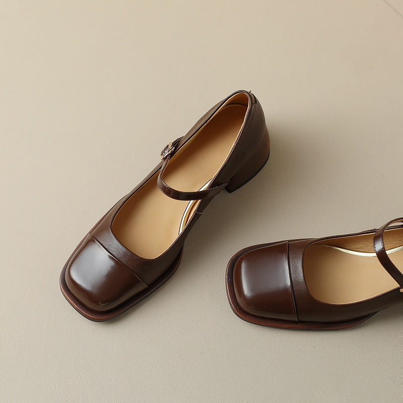 Muse & Valeur | Genuine Leather Heels for Women