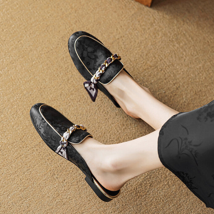 Muse & Valeur | Genuine Leather Mules for Women