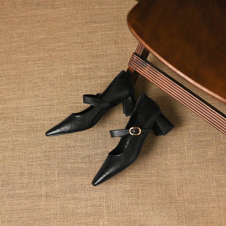 Muse & Valeur | Genuine Leather Heels for Women
