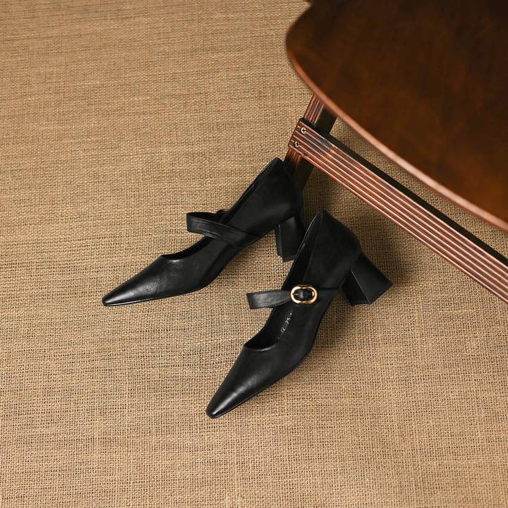 Muse & Valeur | Genuine Leather Heels for Women