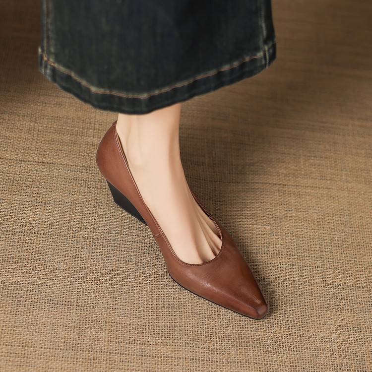 Muse & Valeur | Genuine Leather Heels for Women