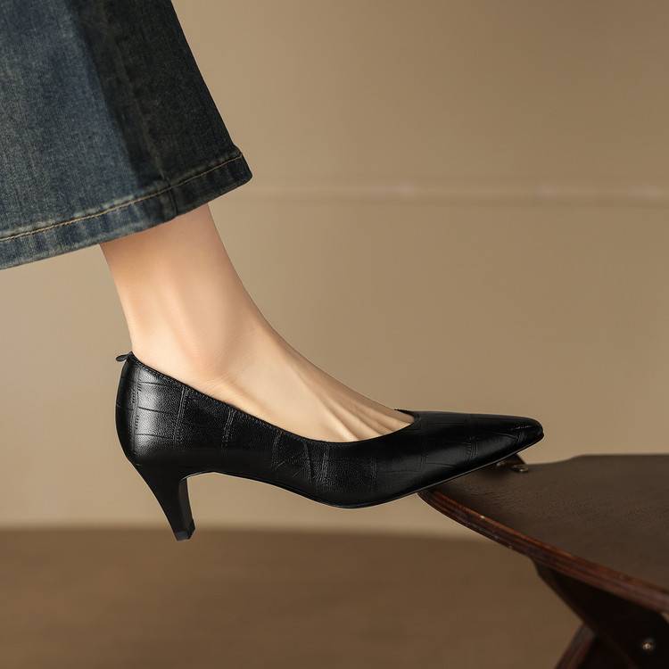 Muse & Valeur | Genuine Leather Heels for Women