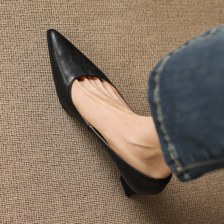 Muse & Valeur | Genuine Leather Heels for Women