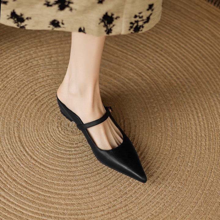 Muse & Valeur | Genuine Leather Mules for Women