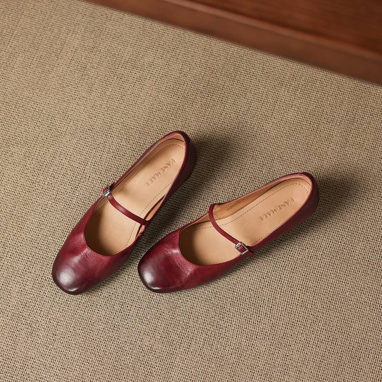Muse & Valeur | Genuine Leather Flats for Women
