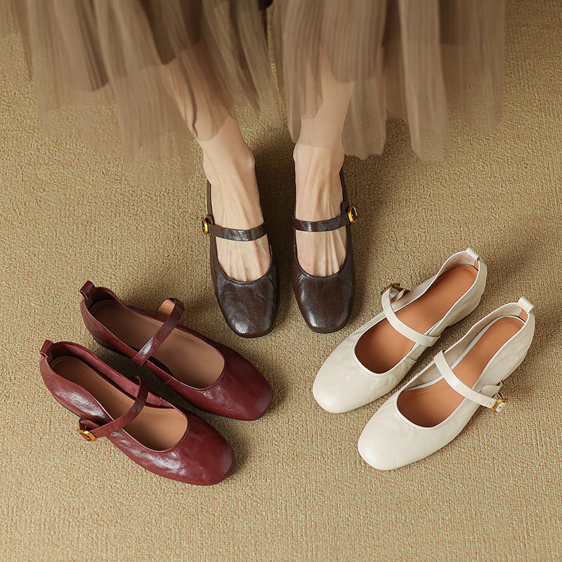 Muse & Valeur | Genuine Leather Pumps for Women