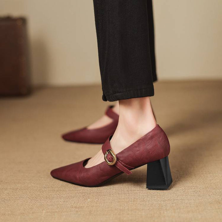 Muse & Valeur | Genuine Leather Heels for Women