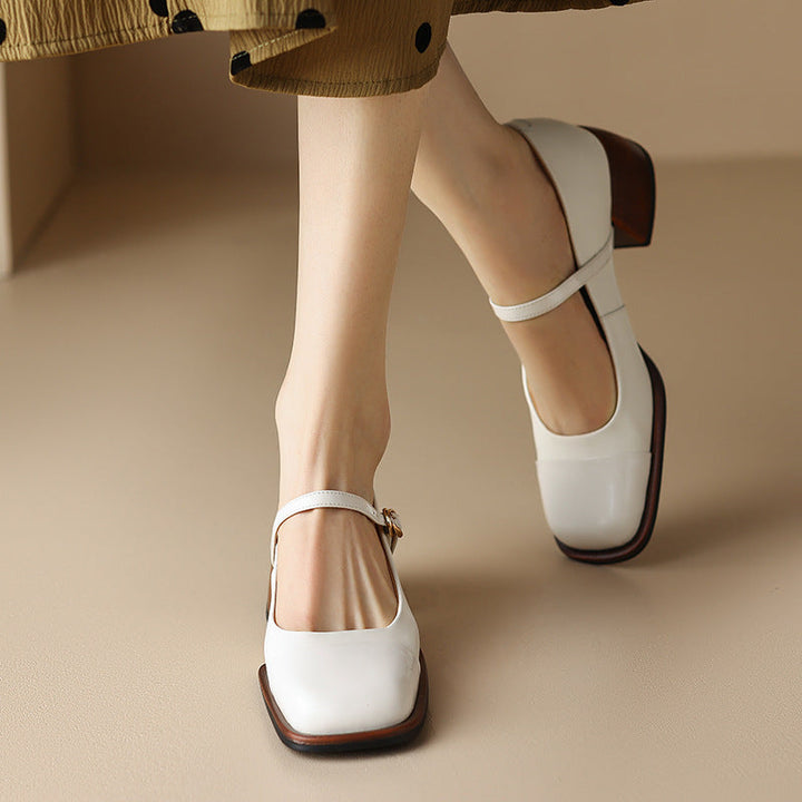 Muse & Valeur | Genuine Leather Heels for Women
