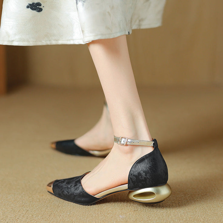Muse & Valeur | Genuine Leather Heels for Women