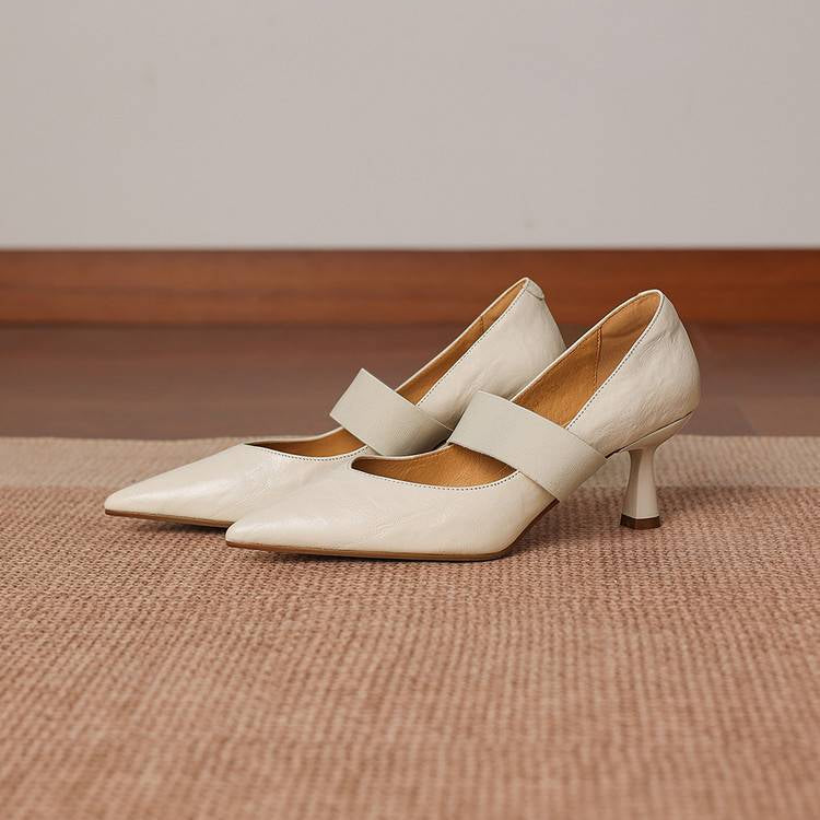 Muse & Valeur | Genuine Leather Heels for Women